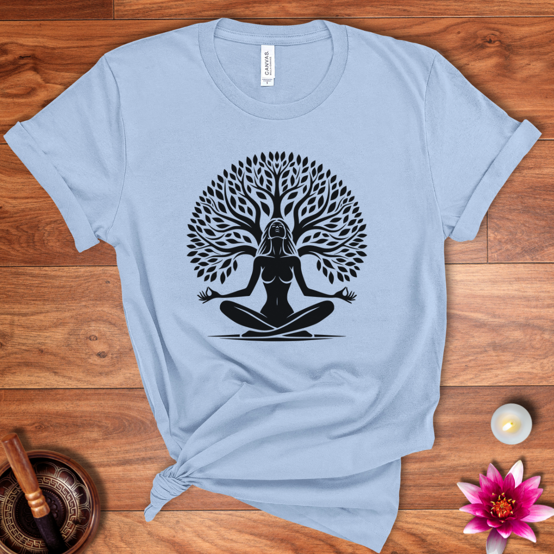 Mindful tree shirt