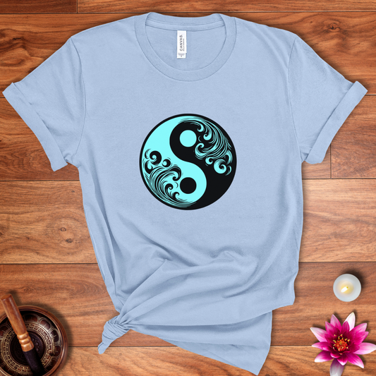 Oceanic Yin Yang shirt