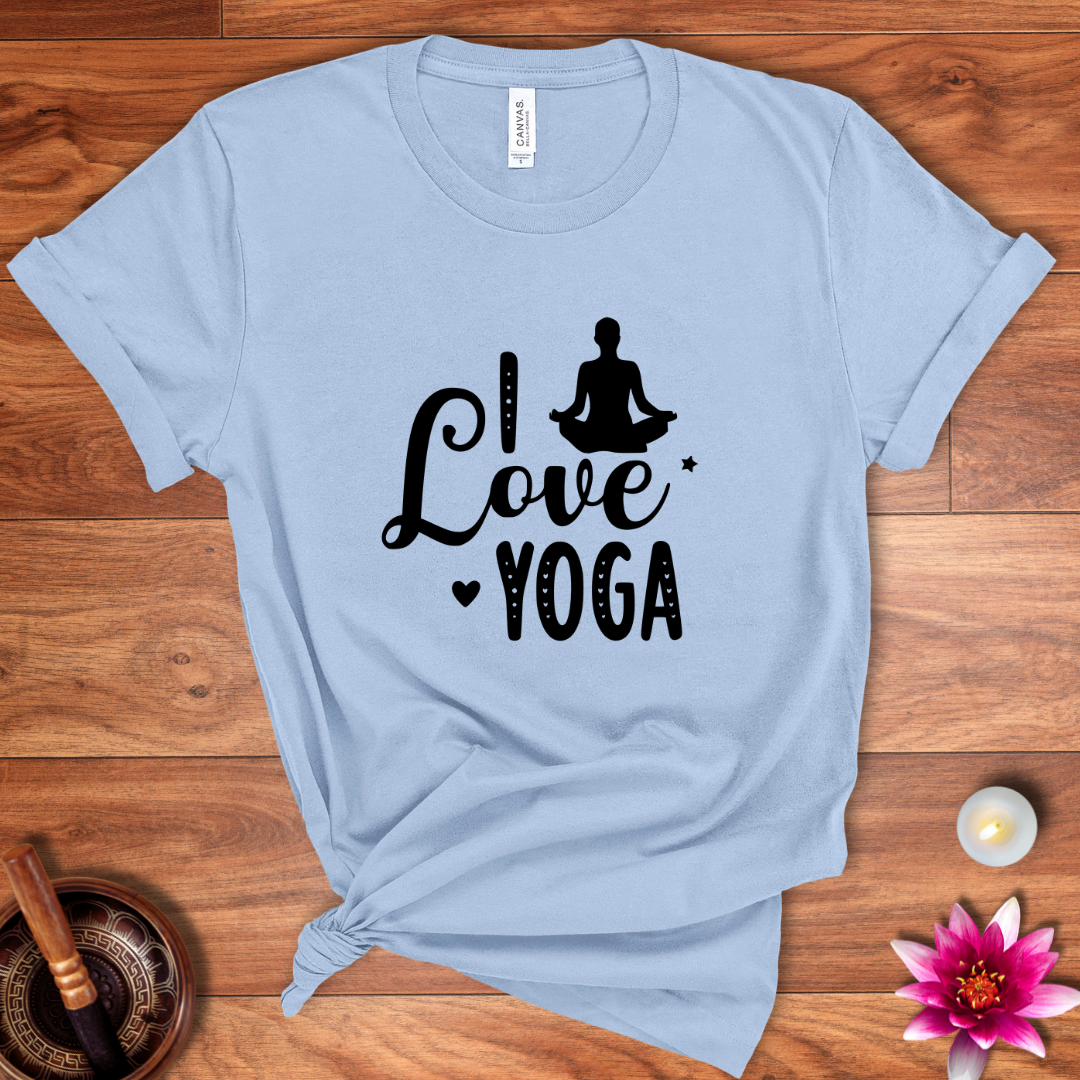 I love Yoga shirt