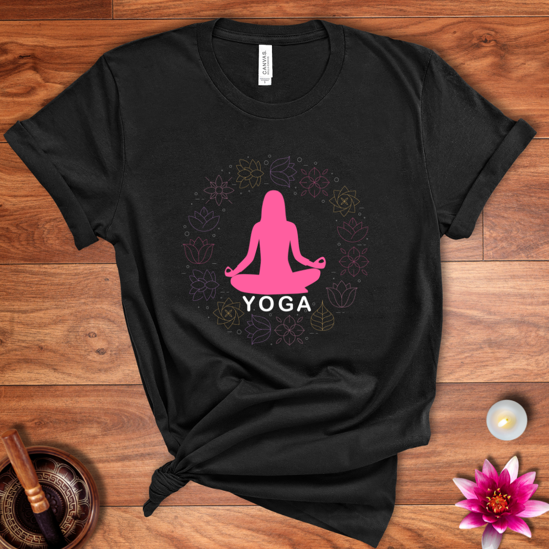 Meditating Yoga shirt