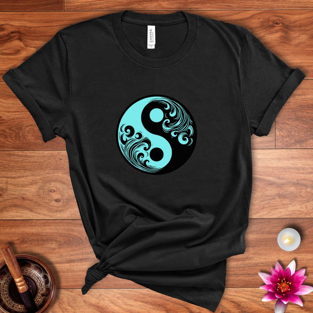 Oceanic Yin Yang shirt