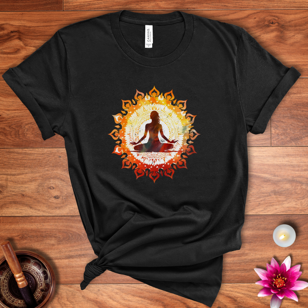 Fire mandala shirt