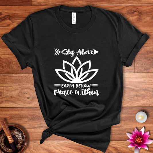 Peace whitin shirt