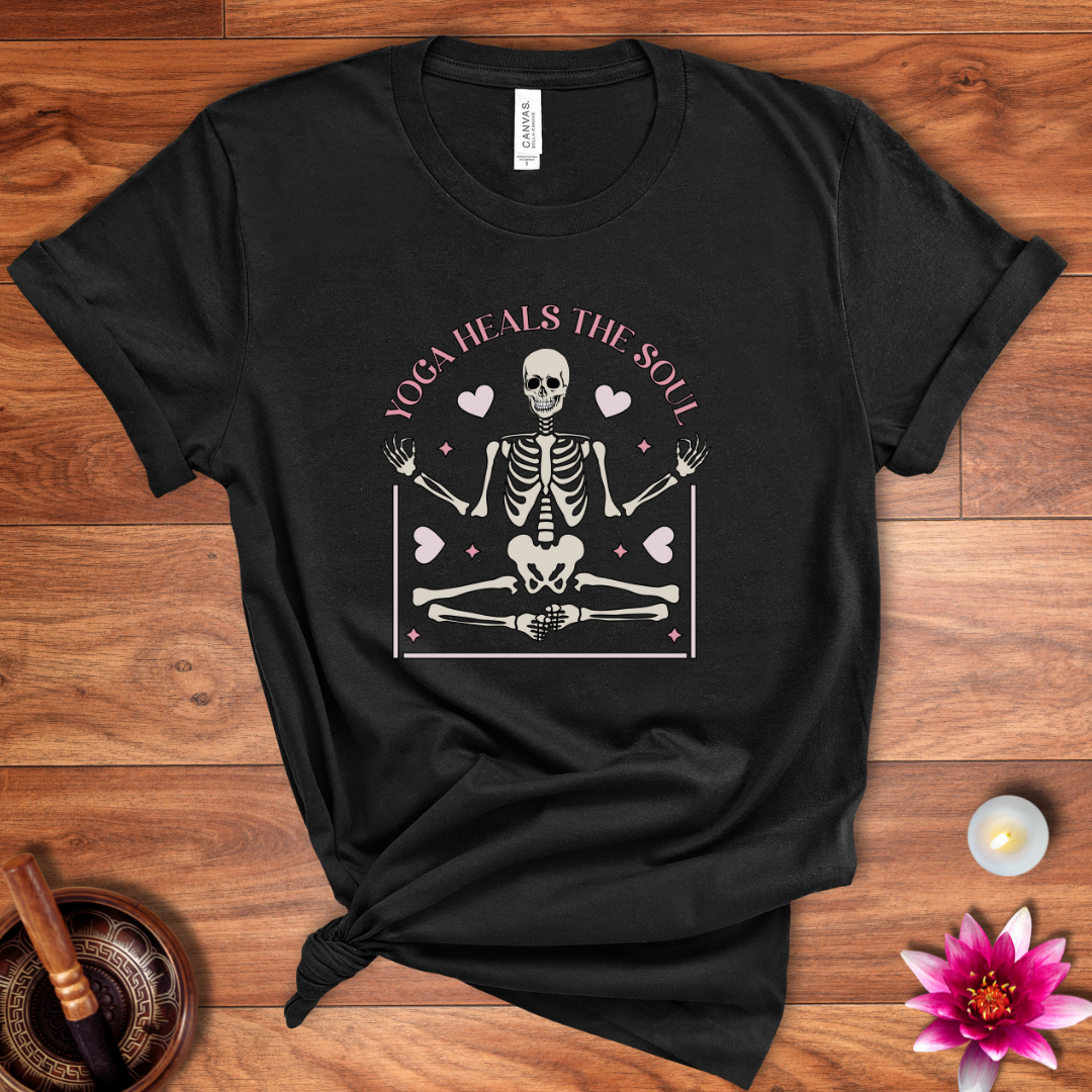 Yoga heals the soul shirt