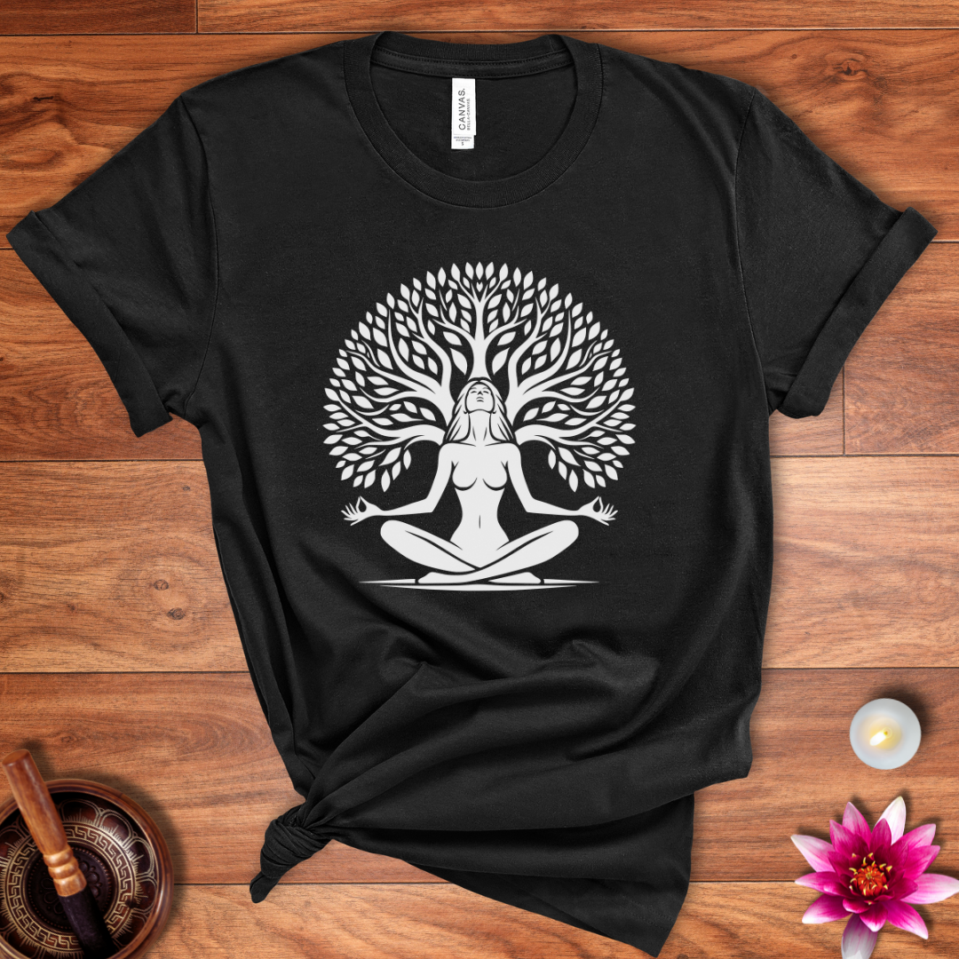 Mindful tree shirt