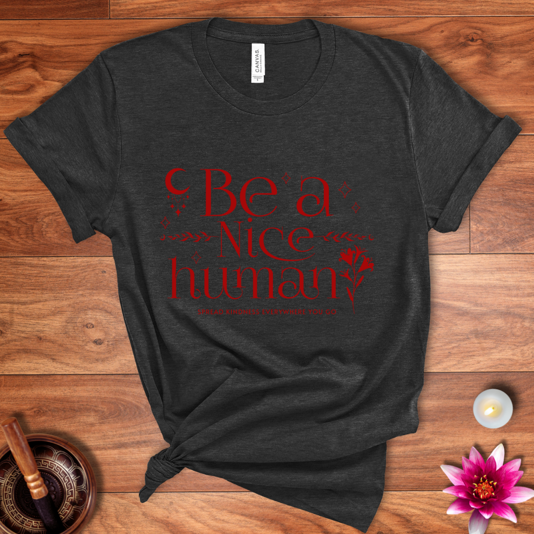 Be a nice human shirt