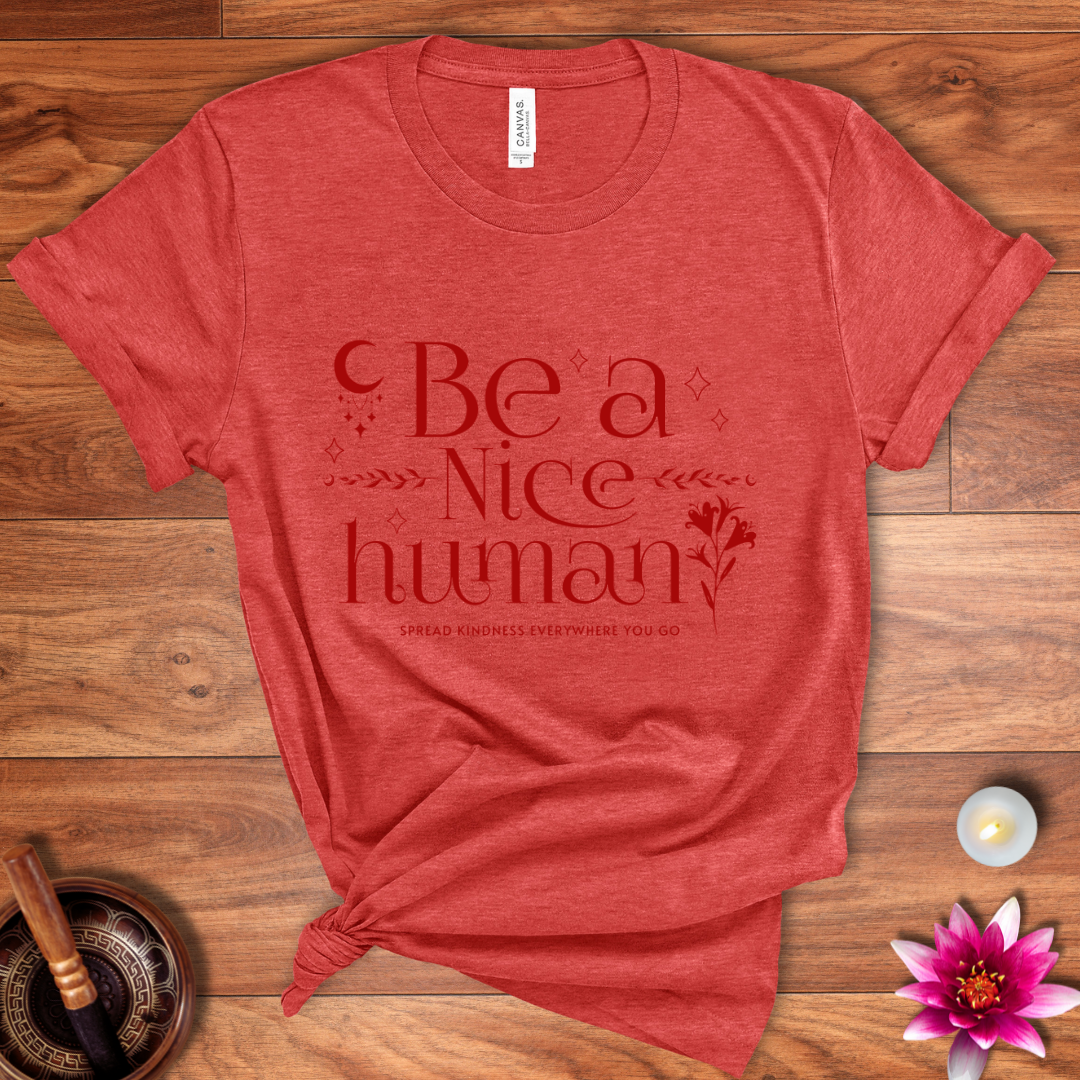 Be a nice human shirt