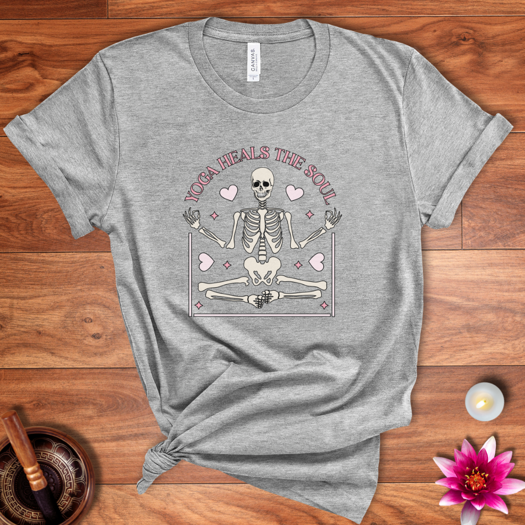 Yoga heals the soul shirt