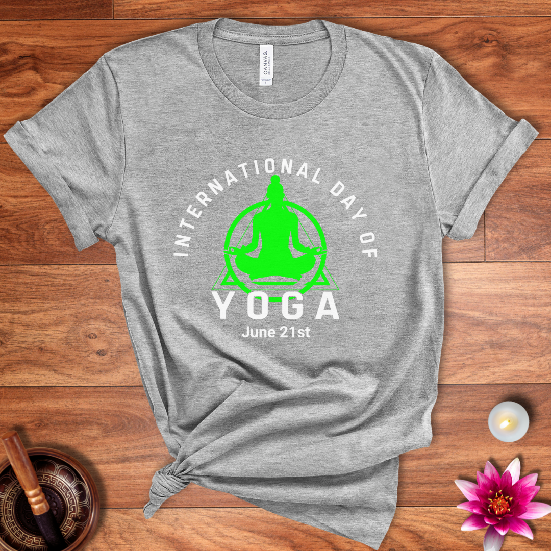 Internacional day of yoga shirt