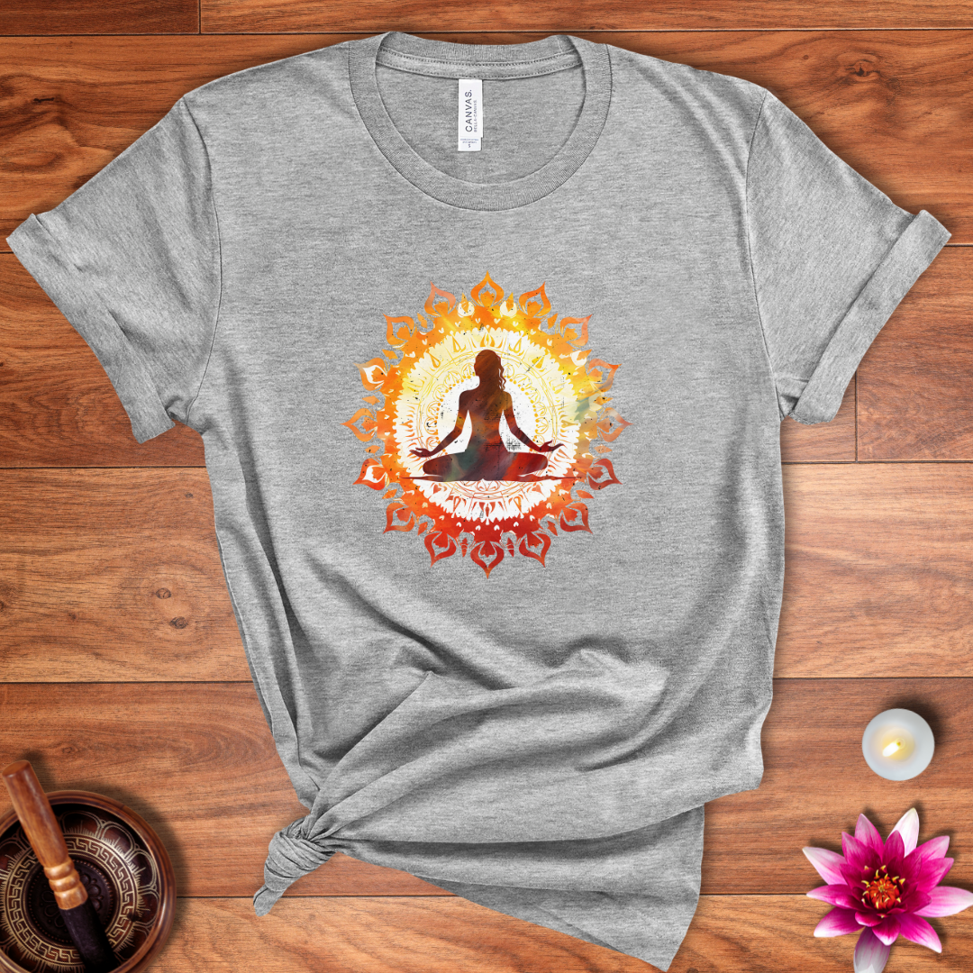 Fire mandala shirt