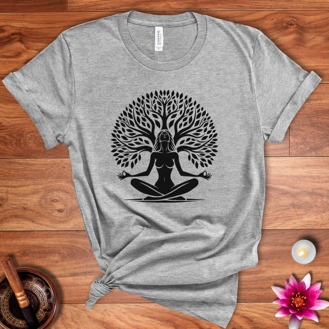 Mindful tree shirt