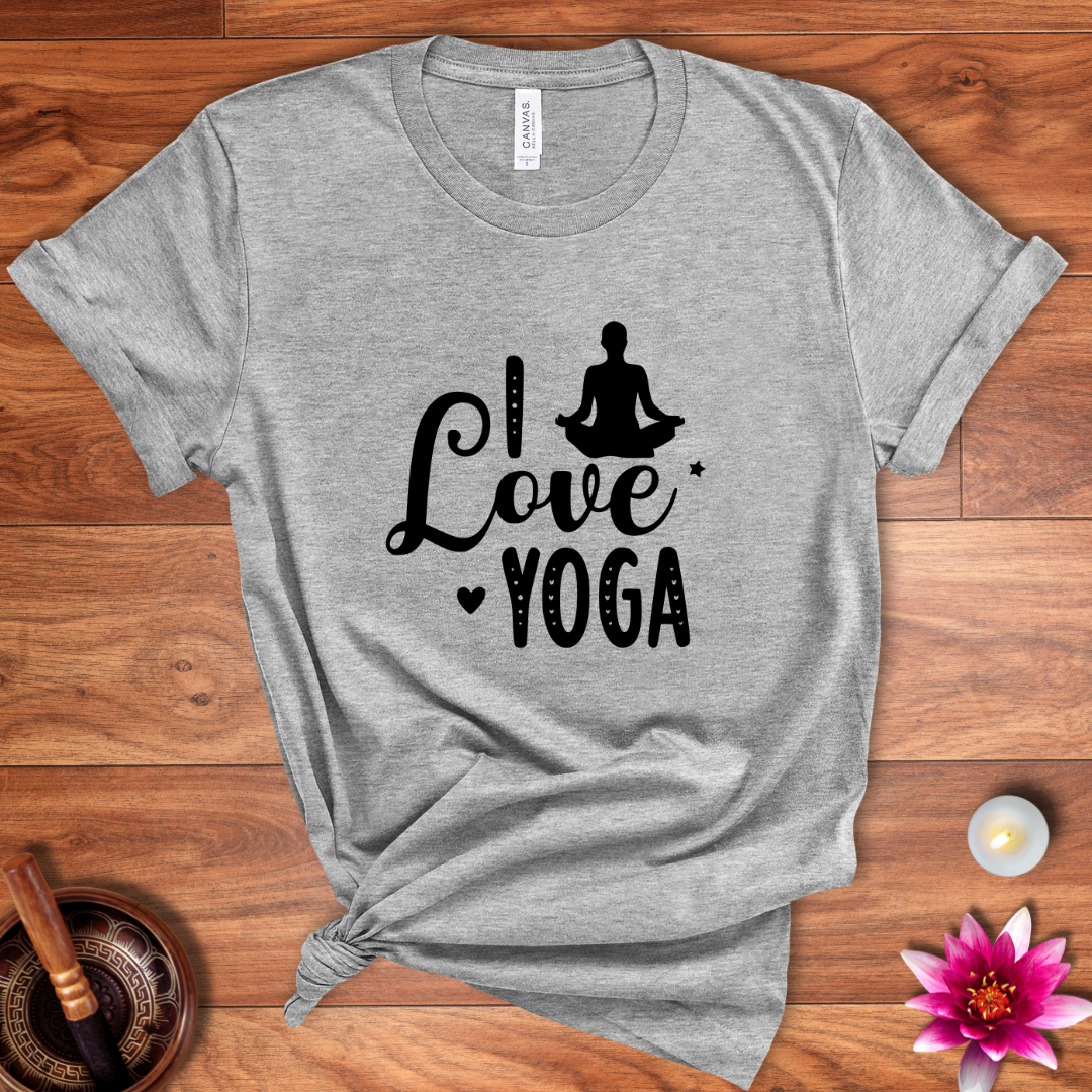 I love Yoga shirt