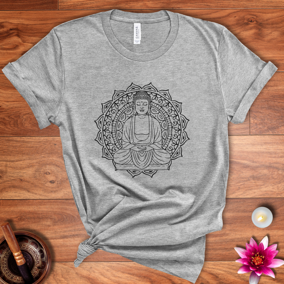 Mandala Buddha shirt