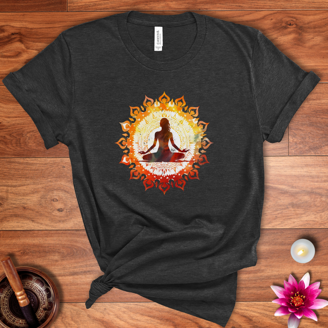 Fire mandala shirt