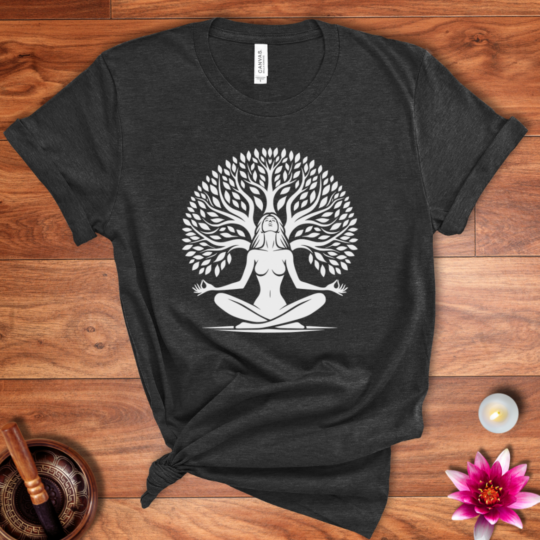 Mindful tree shirt