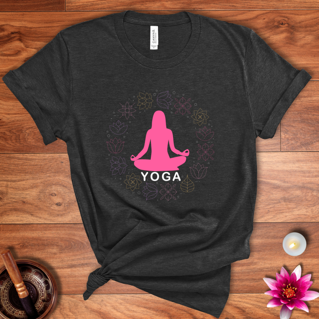 Meditating Yoga shirt