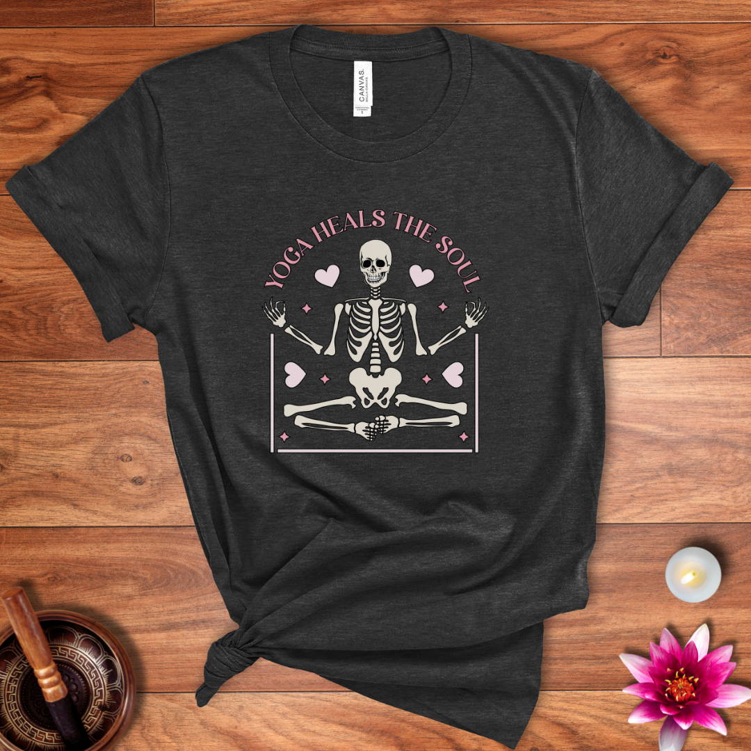 Yoga heals the soul shirt