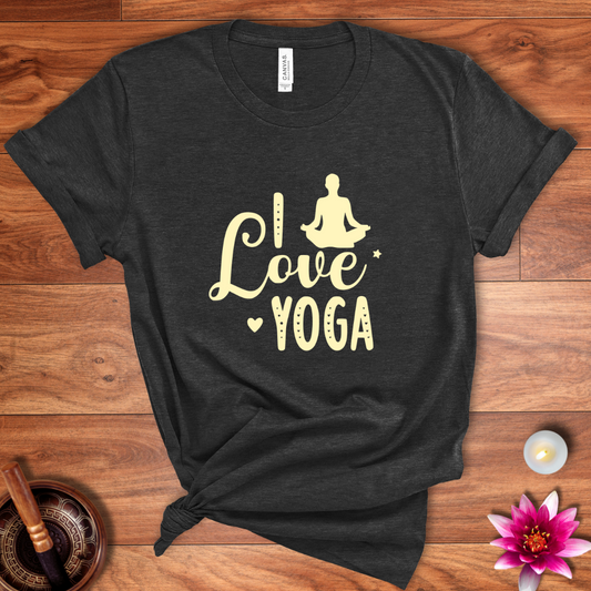 I love Yoga shirt