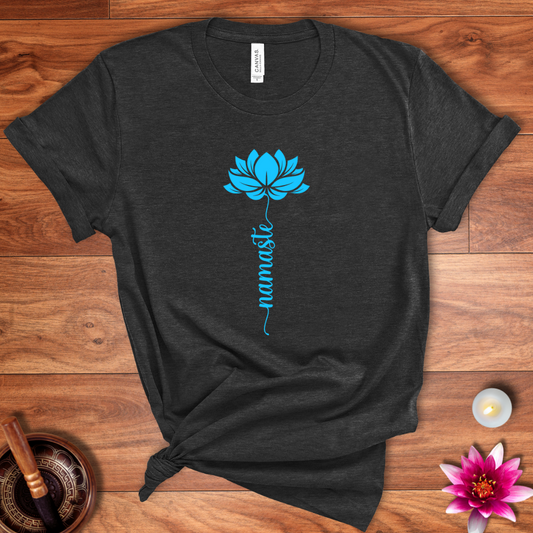 Lotus namaste shirt