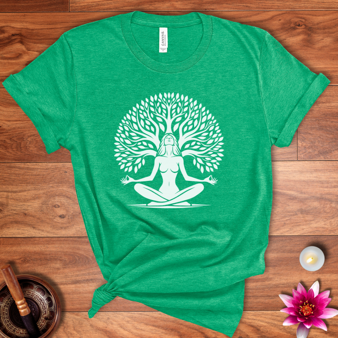 Mindful tree shirt