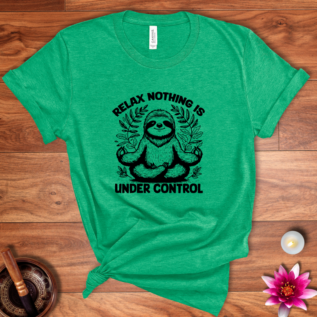 Relax nothing is under control shirt