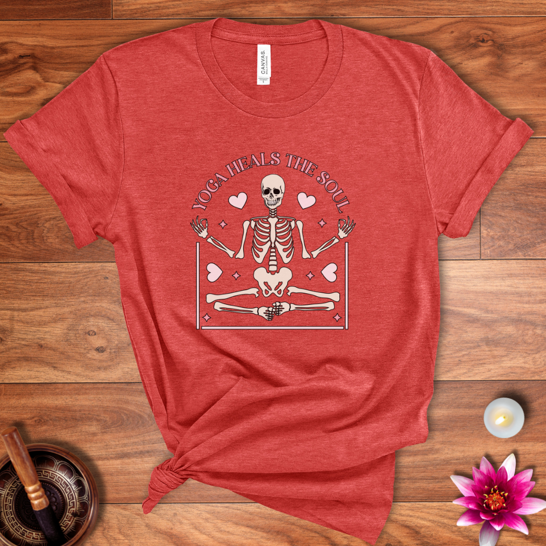 Yoga heals the soul shirt