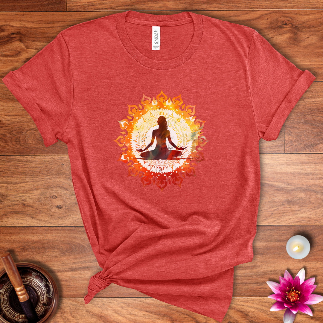 Fire mandala shirt