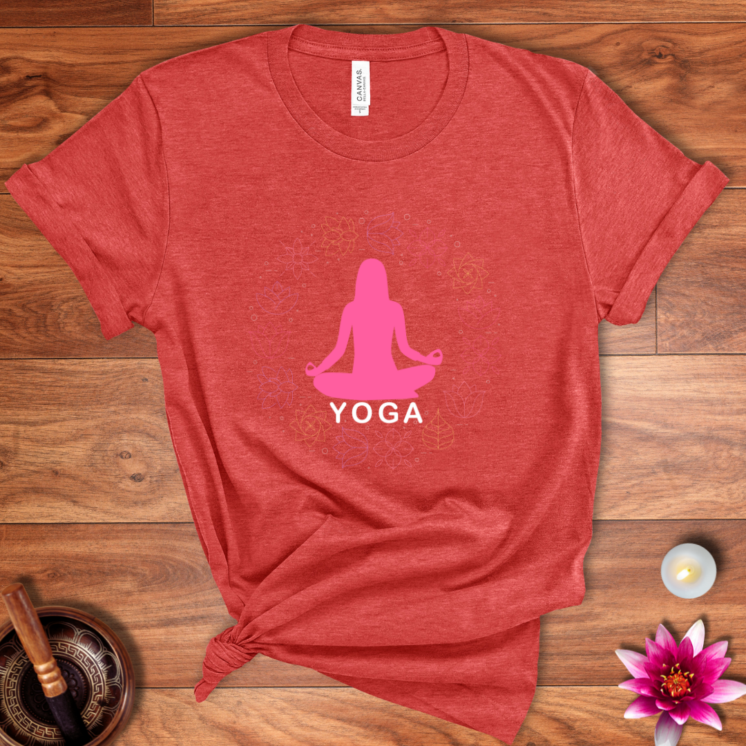 Meditating Yoga shirt