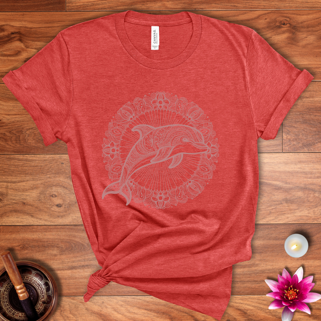 Mandala Dolphin shirt