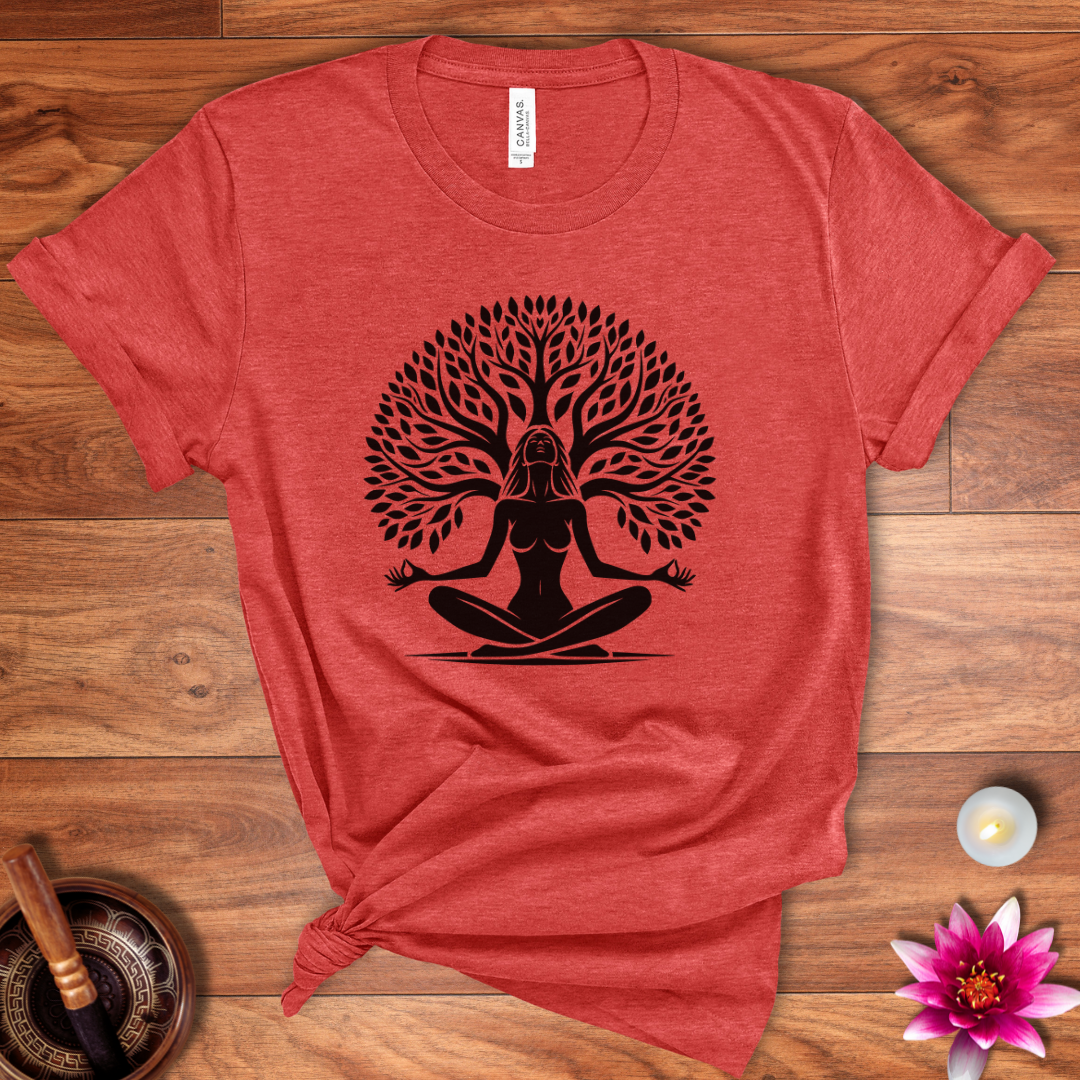 Mindful tree shirt