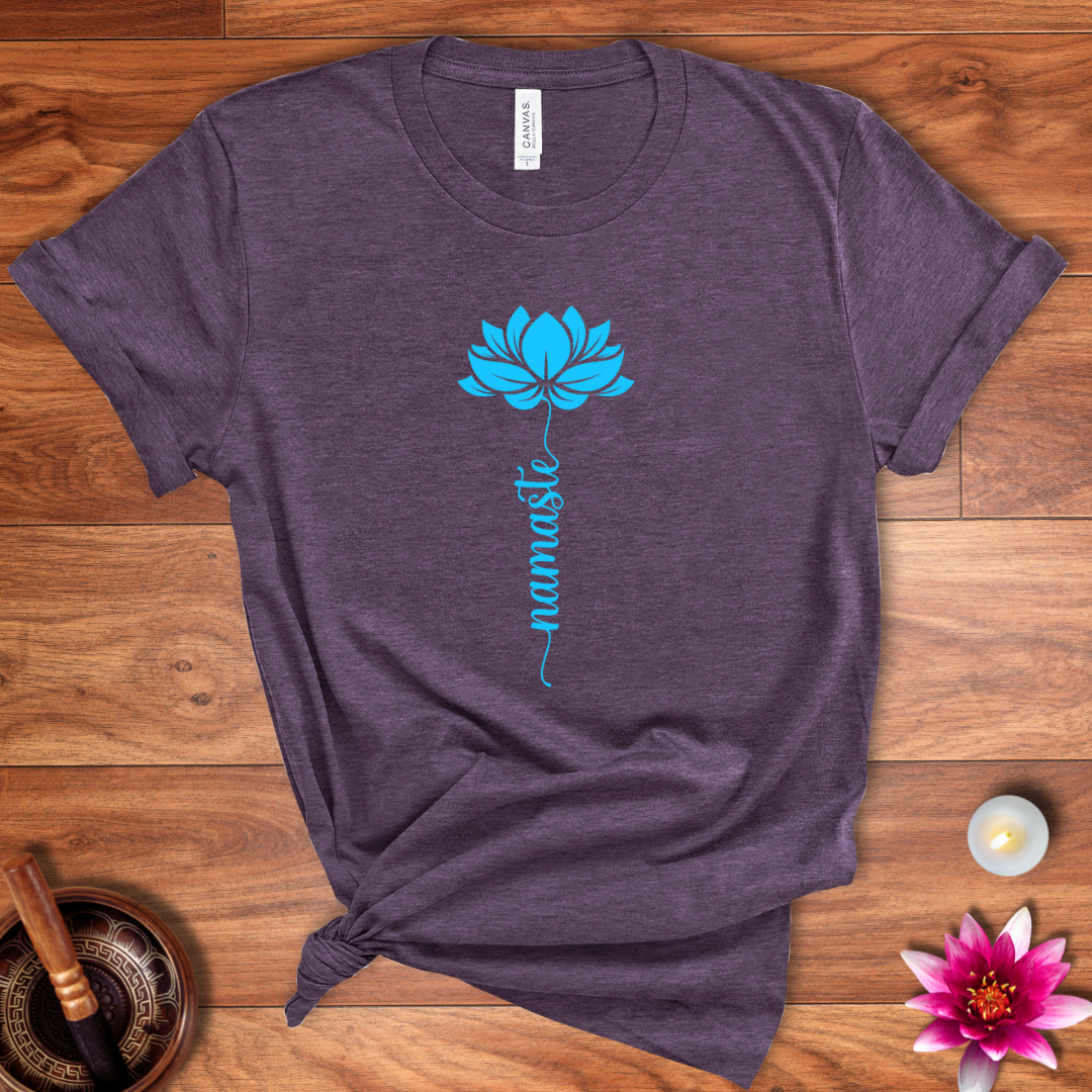 Lotus namaste shirt