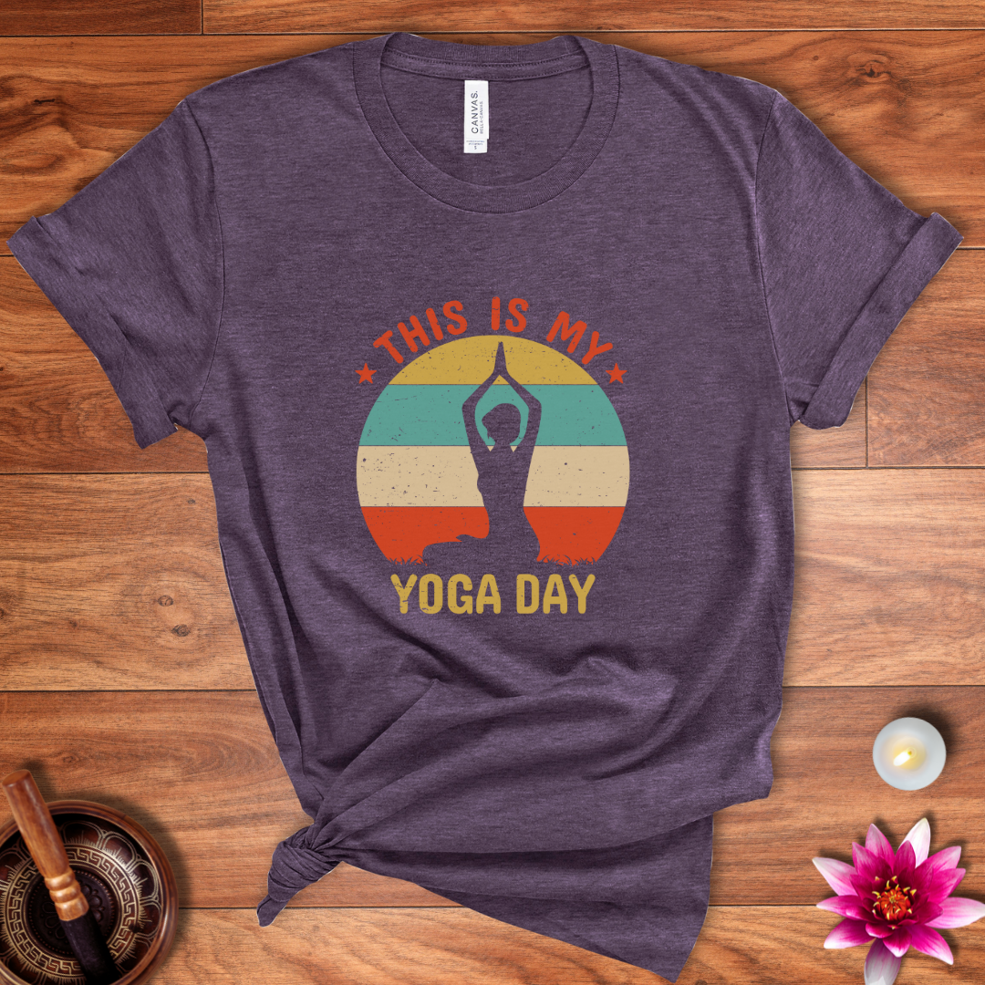 This is my yoga day shirt