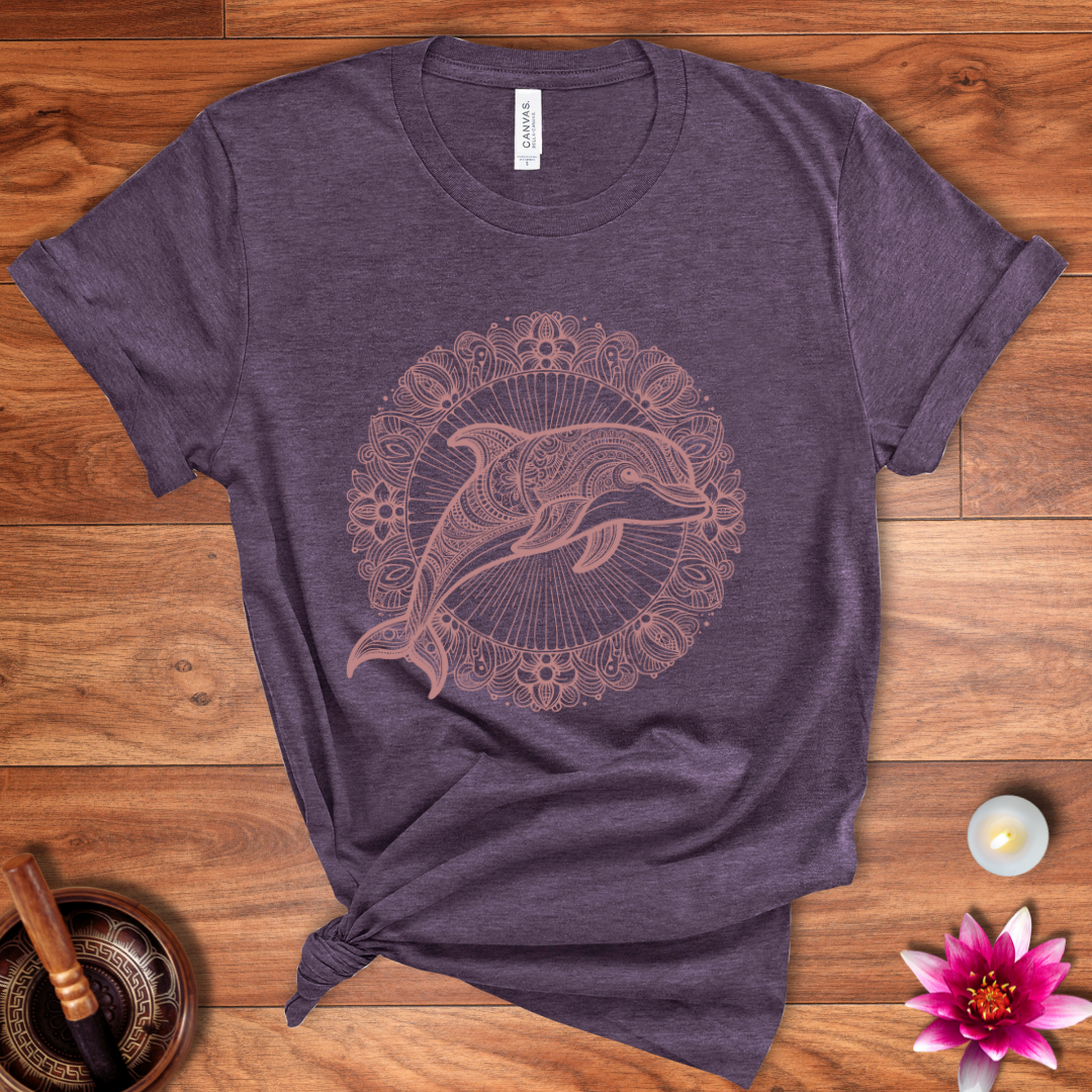 Mandala Dolphin shirt