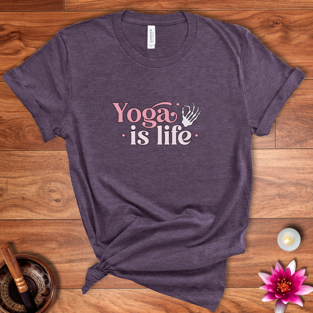 Yoga is life shirt