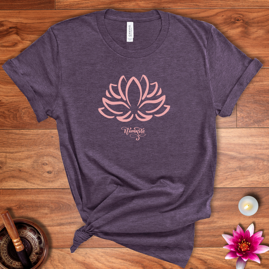 Lotus flower namaste shirt