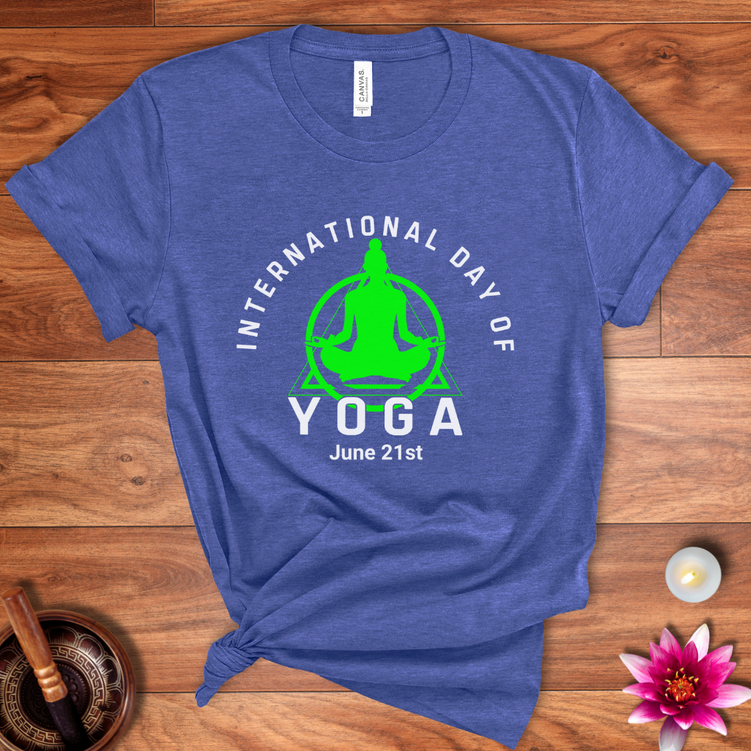 Internacional day of yoga shirt