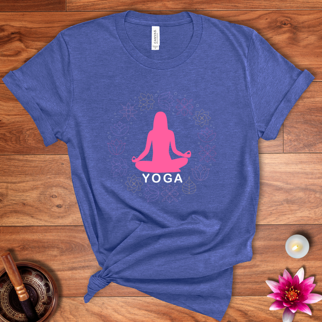 Meditating Yoga shirt