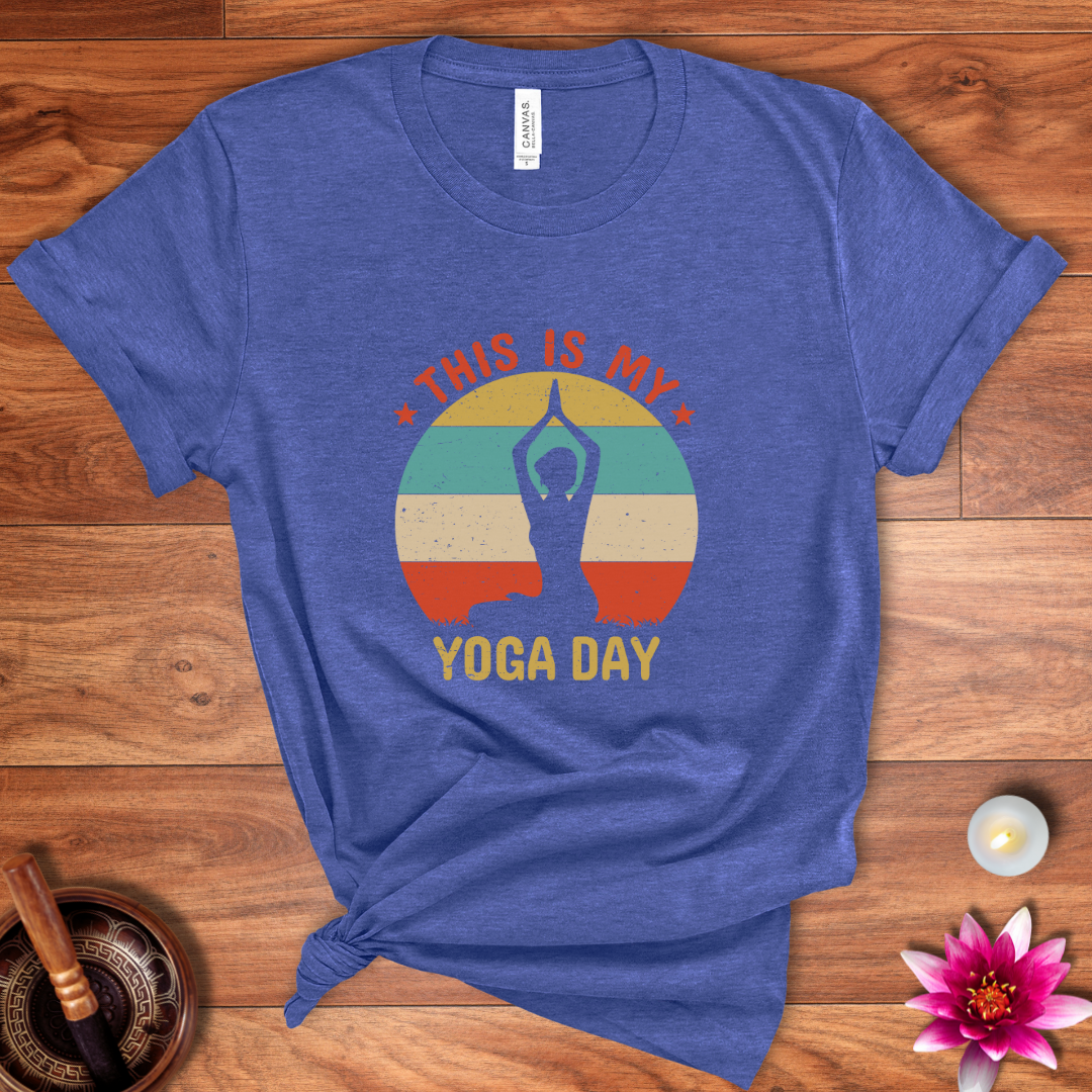 This is my yoga day shirt