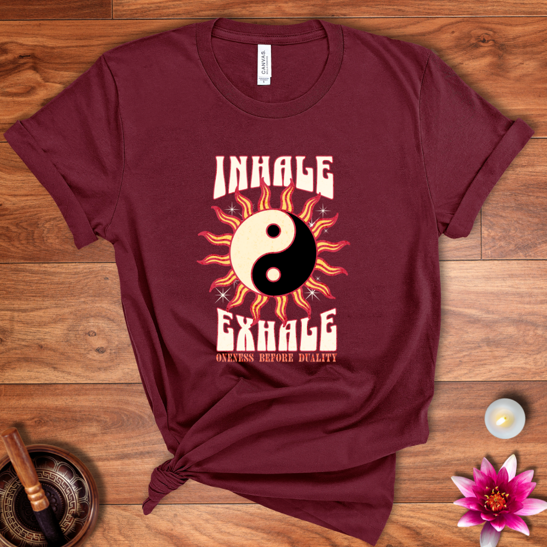 Inhale Exhale Tao Te Ching shirt