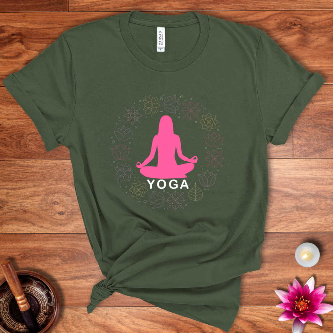 Meditating Yoga shirt