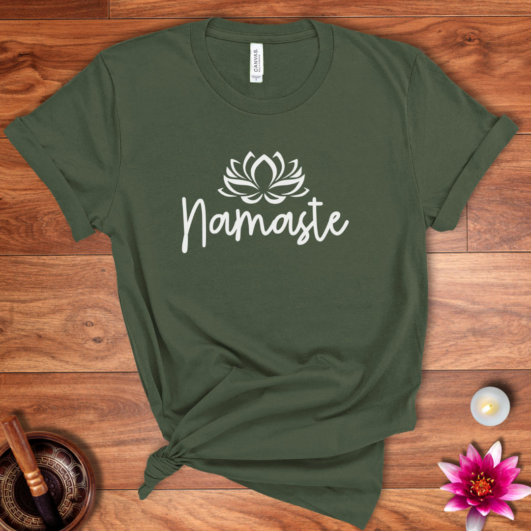 Lotus Namaste shirt