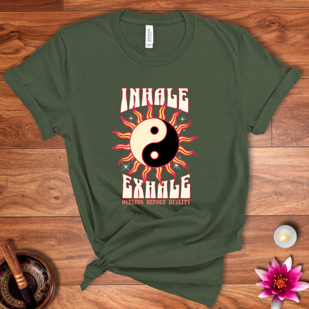 Inhale Exhale Tao Te Ching shirt