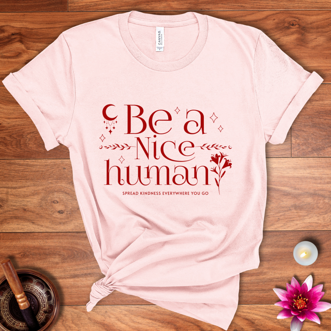 Be a nice human shirt