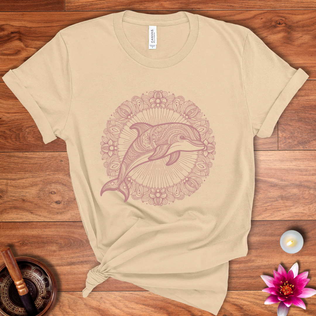 Mandala Dolphin shirt