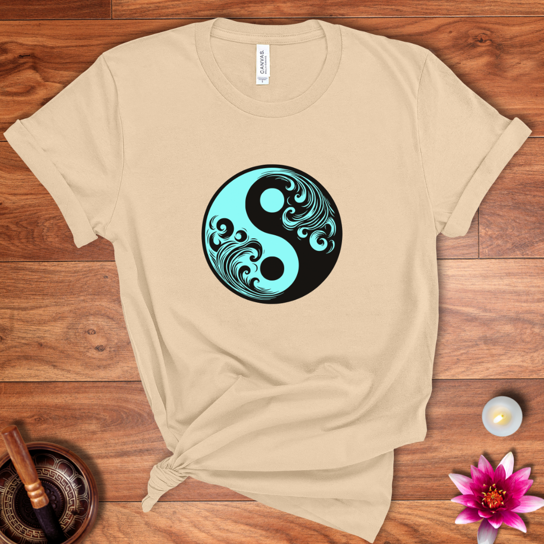 Oceanic Yin Yang shirt