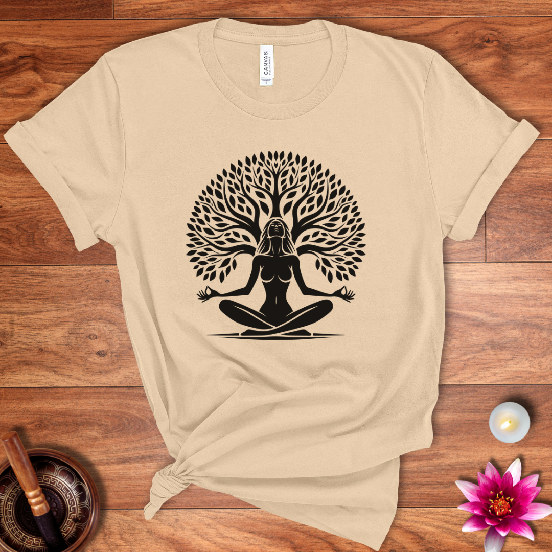 Mindful tree shirt