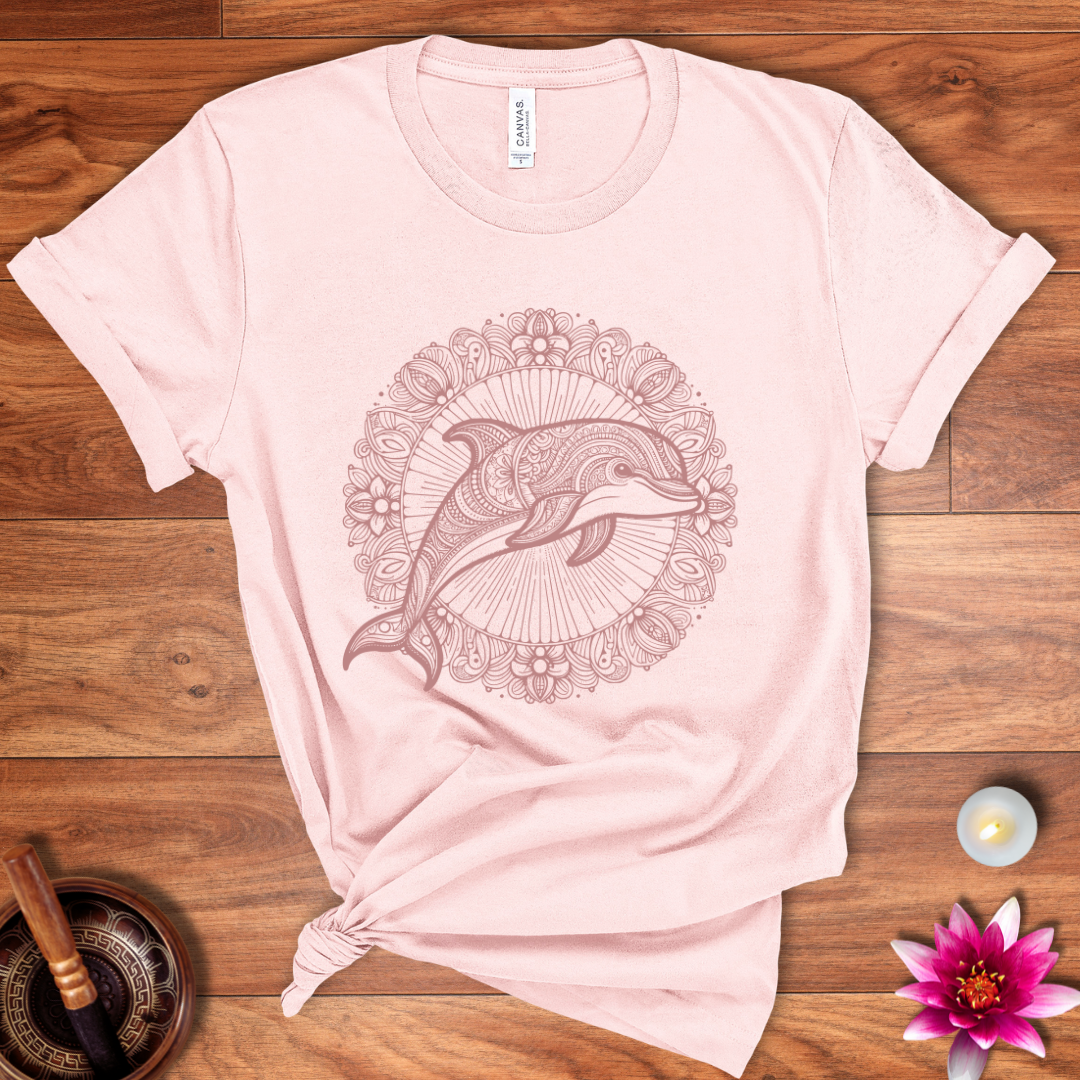 Mandala Dolphin shirt