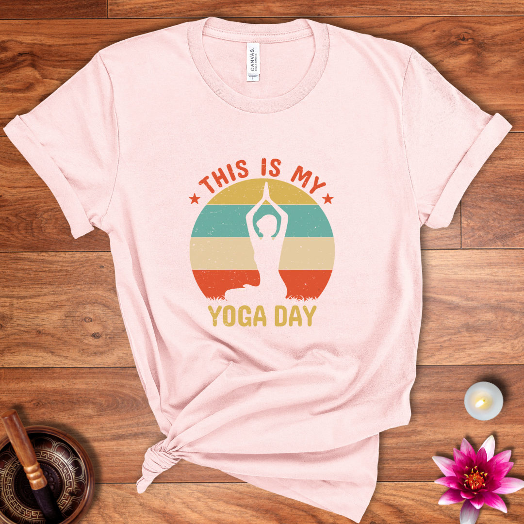 This is my yoga day shirt