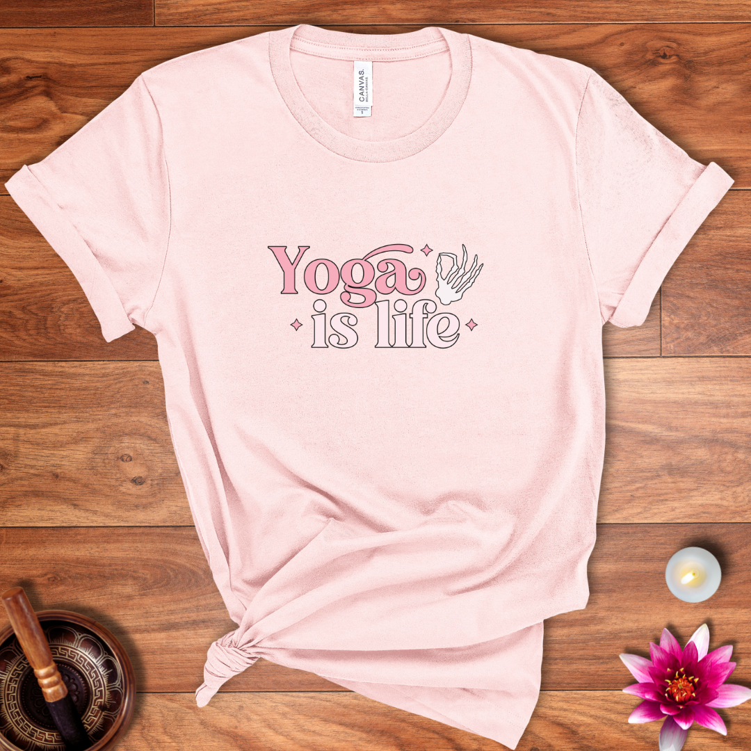 Yoga is life shirt