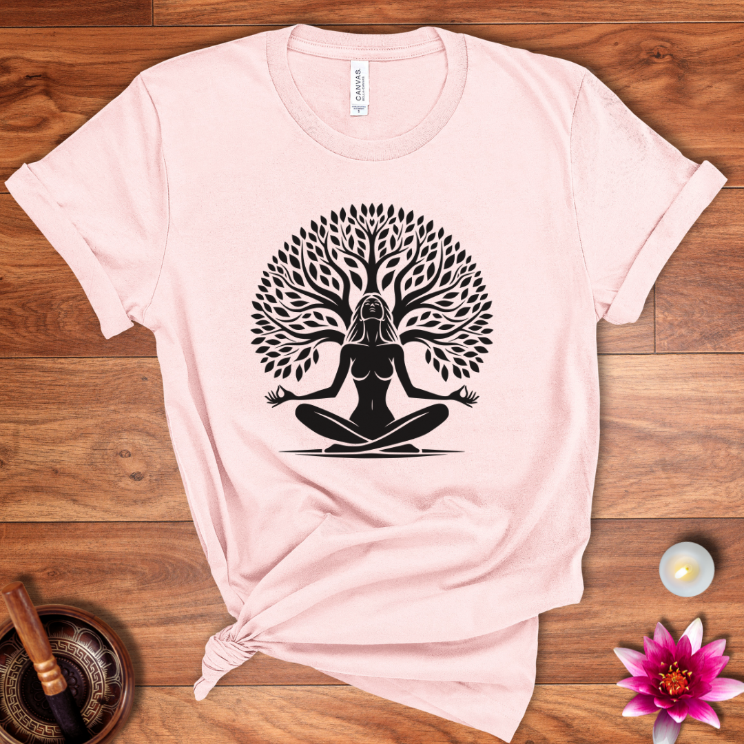 Mindful tree shirt